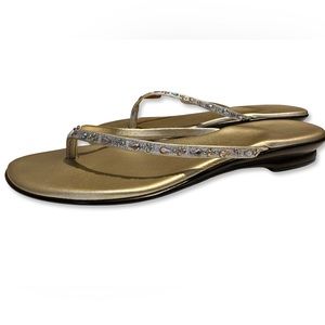 Women’s Gold Metallic Sandals